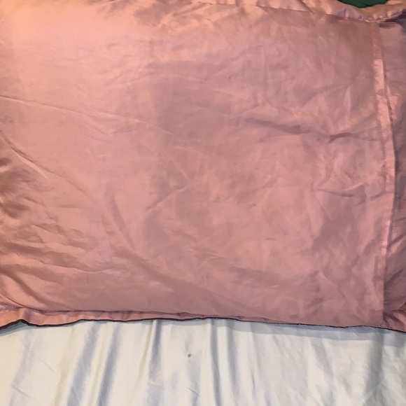 Vintage Satin butterfly pillow sham/ case - Picture 4 of 5